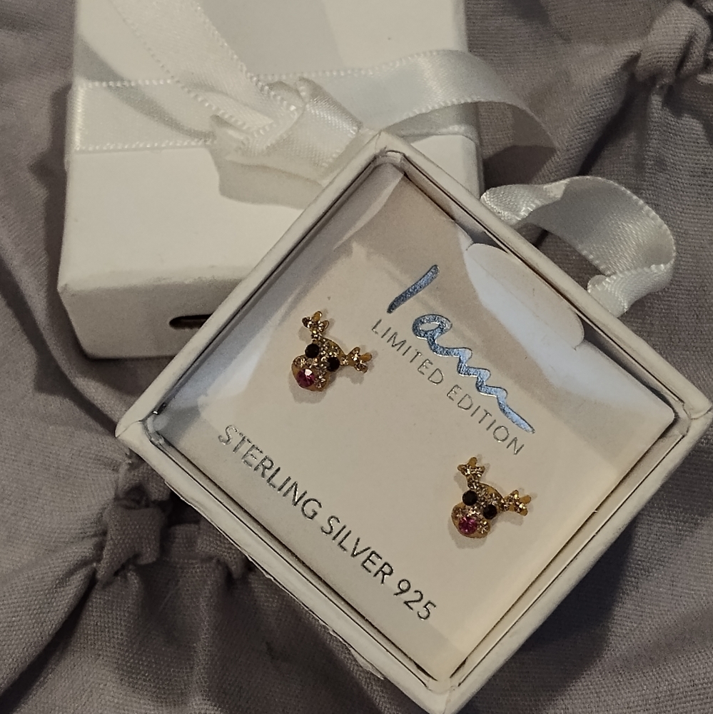NWT!! I AM Sterling Silver Earrings